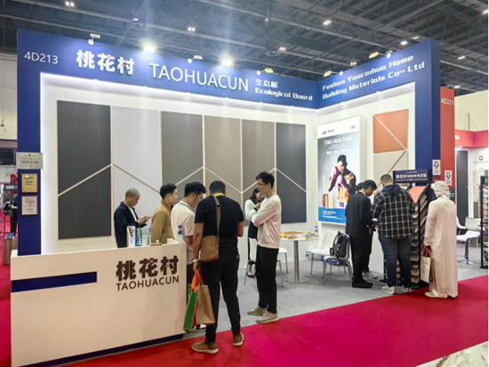 Taohuacun Panels Shines in Dubai, Capturing International Market