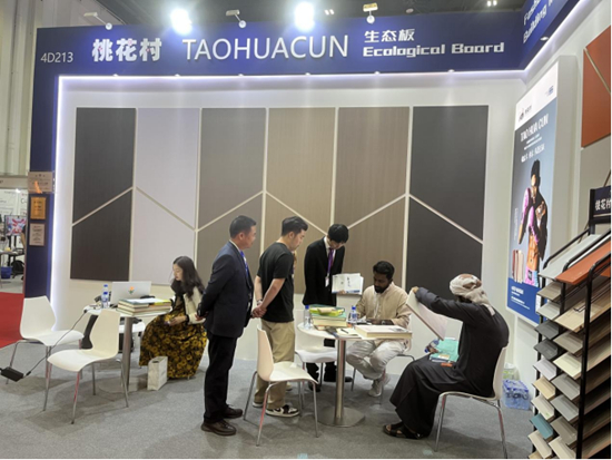 Taohuacun Panels Shines in Dubai, Capturing International Market